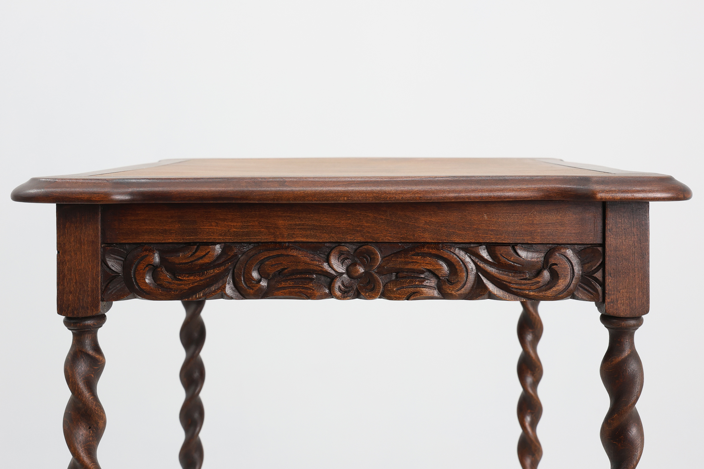 Antique French Oak Side Table, circa 1900thumbnail